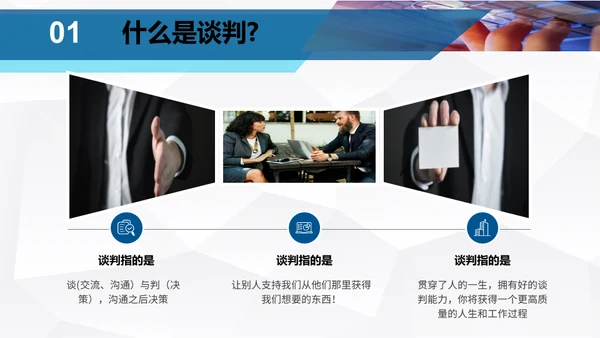 企业团队谈判与技巧培训指南通用PPT模板