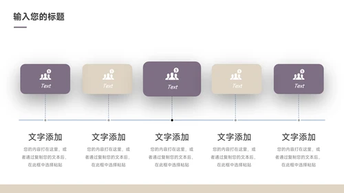 紫色极简主义转正述职报告PPT模板