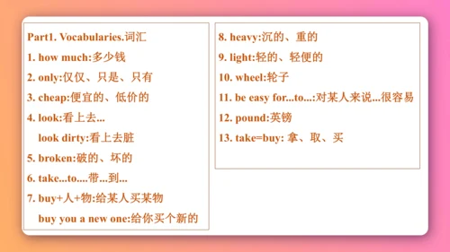 【外研版（一年级起点）】五年级下册 Module5 同步知识梳理课件（共40张PPT）