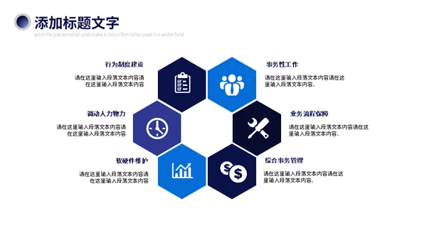 商务科技风年终总结企业宣传通用PPT模板