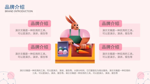 兔先生品牌营销计划方案通用PPT模板