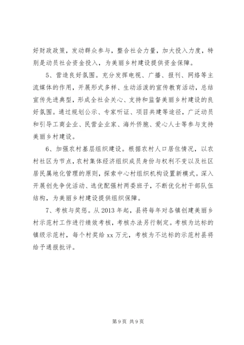 美丽乡村建设实施方案 (2).docx