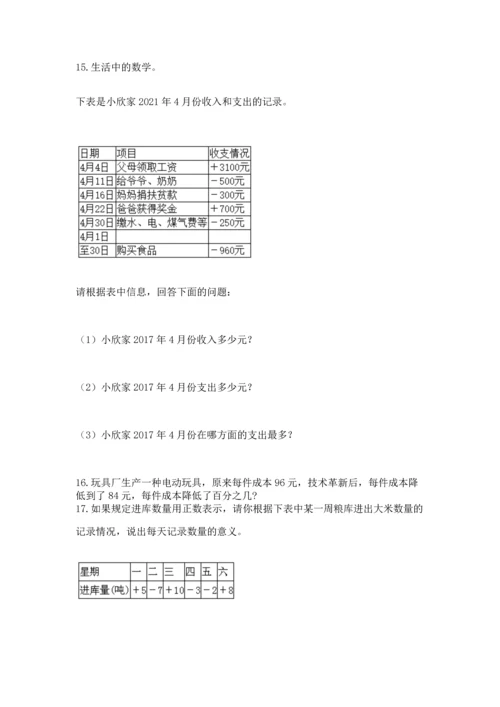 六年级小升初数学解决问题50道含答案（夺分金卷）.docx