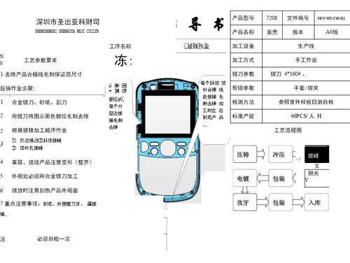 作业指导书7208101500作业指导书模板