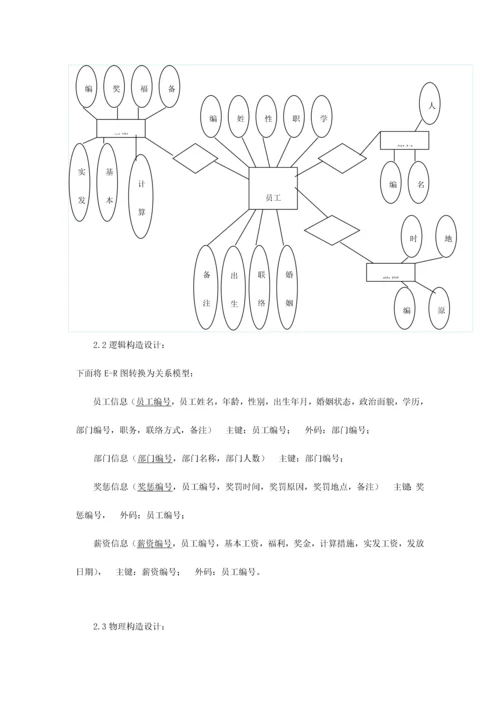 高校教师信息管理系统课程设计报告.docx