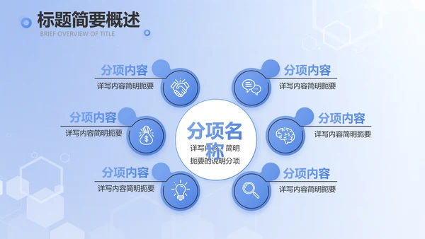 蓝色医疗疫苗接种常识介绍动态PPT模板