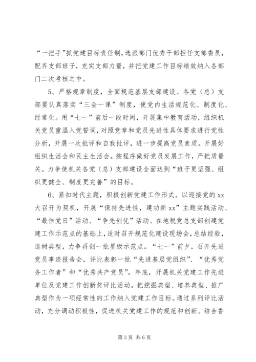 机关党建年度工作计划 (2).docx