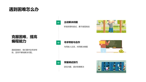 编程启蒙教学PPT模板