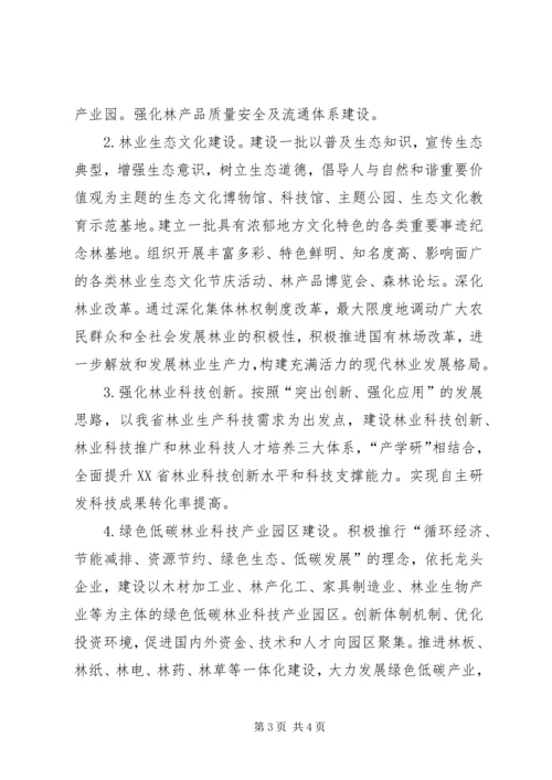 林业远景的发展规划方案.docx