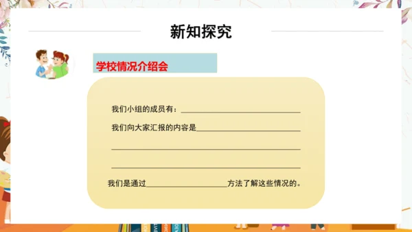 4.说说我们的学校  课件（）一课时