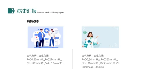 绿色形状插图微粒体风慢性阻塞性肺疾病查房培训医疗护士世界慢阻肺日