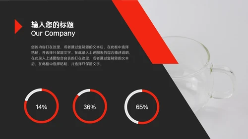 扁平网页风商业计划书通用PPT模板