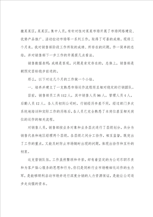 经理个人工作总结