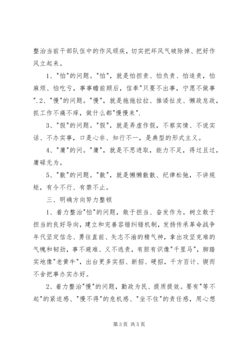 学习《关于严肃经律改进干部作风的若干规定》的心得体会 (3).docx