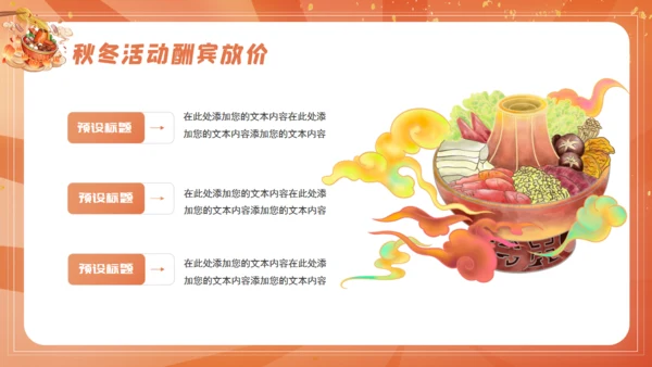 国潮风餐饮行业火锅美食宣传通用PPT模版