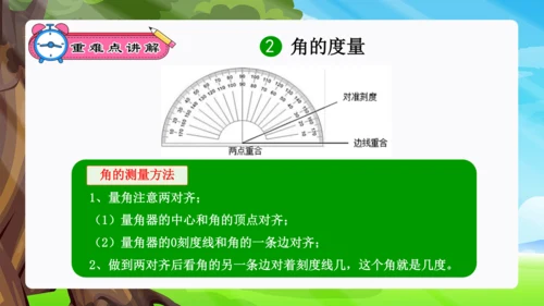 专题05：角的度量（复习课件）-2023-2024四年级数学上册期末核心考点集训 人教版（共23张P