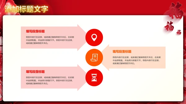 喜庆大气开门红开业盛典活动策划PPT模板