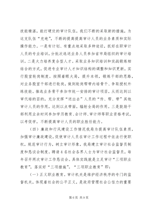 县审计局工作报告 (2).docx