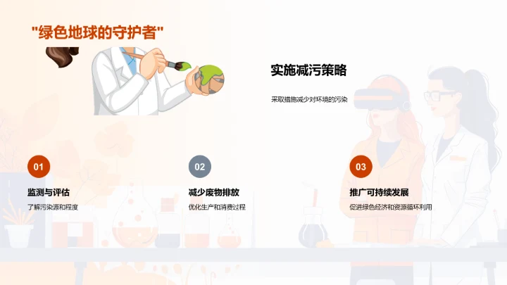 小满节气科学讲座PPT模板