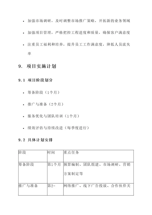 装修公司重新开业策划方案