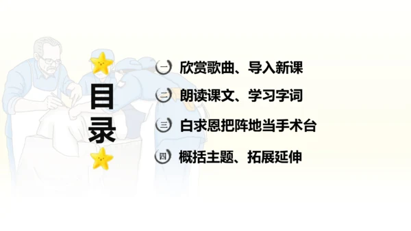 第26课 《手术台就是阵地》   课件