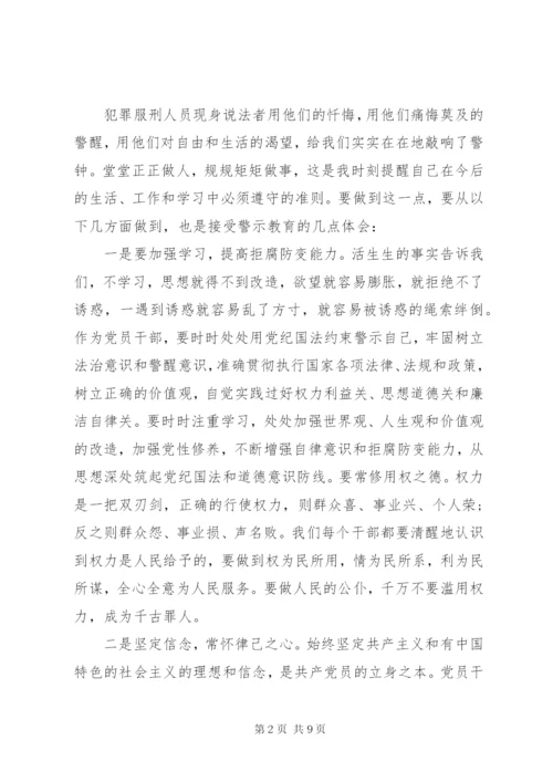 观廉政教育片心得体会.docx