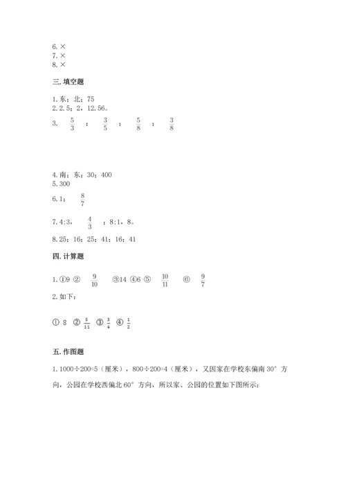 小学数学六年级上册期末考试卷附参考答案【名师推荐】.docx