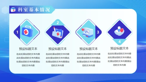 智慧医疗服务健康报告通用PPT模板