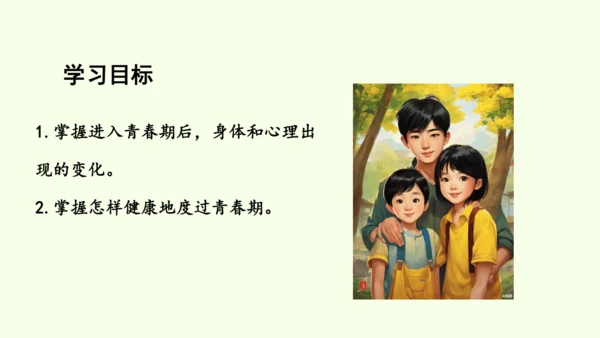 4.1.2 青春期-七年级生物下学期同步精品课件（2024人教版）(共27张PPT)