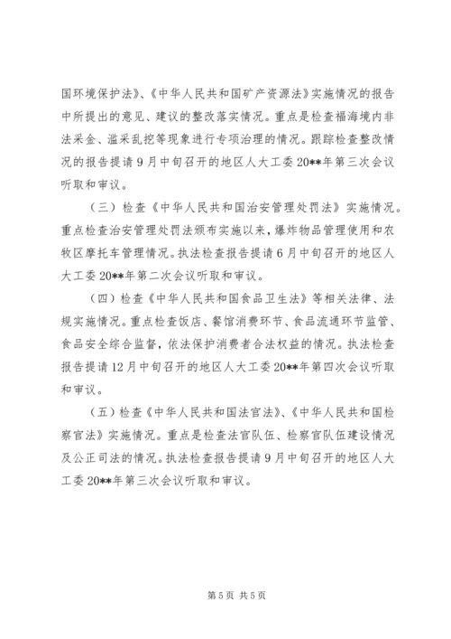 人大工委监督工作计划.docx