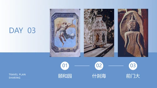北京城市旅游分享祈年殿PPT模板
