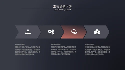 质感暗金商业计划书通用PPT模板