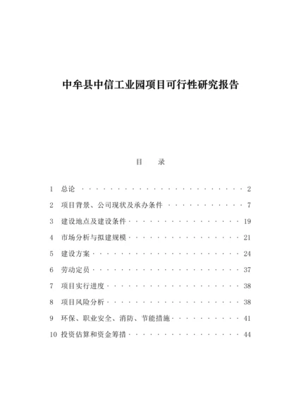 专项项目可行性专题研究报告材料.docx