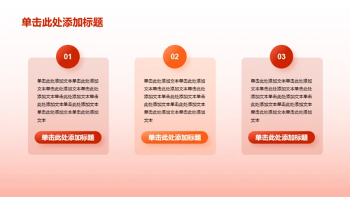 红色渐变强化学习PPT模板