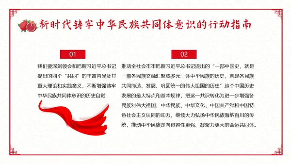 民族团结宣传教育月民族团结一家亲专题教育PPT课件