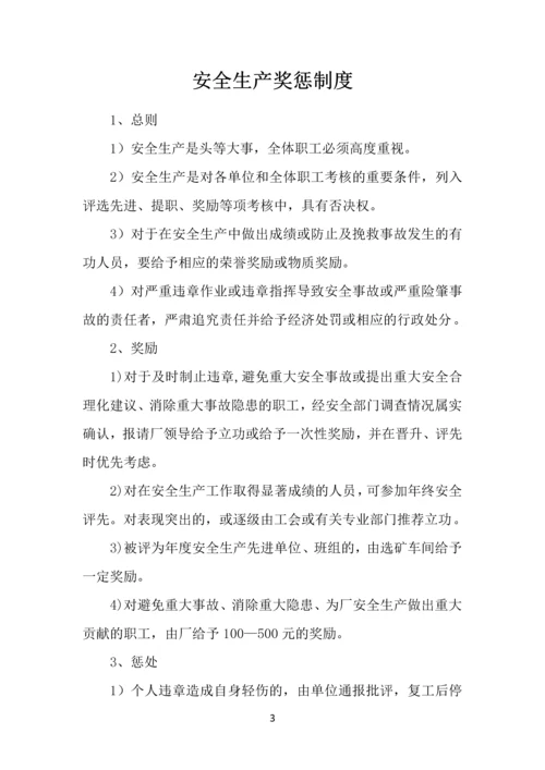 西北矿业选矿厂安全生产管理制度.docx