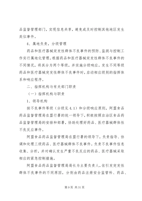 药品严重突发性群体不良事件应急预案 (2).docx