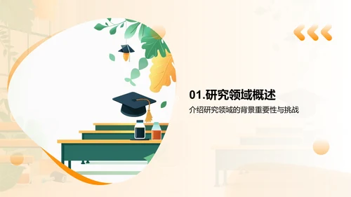 硕士学位答辩：我的研究之路PPT模板