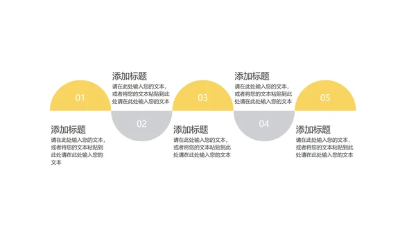 简约商务风项目总结汇报PPT模板