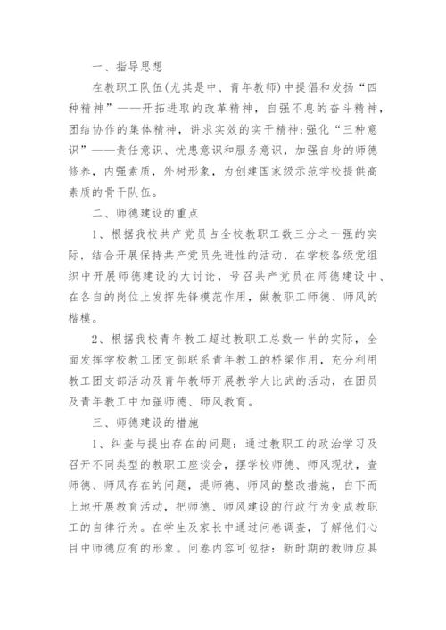 师德师风整治方案2023(精选五篇).docx