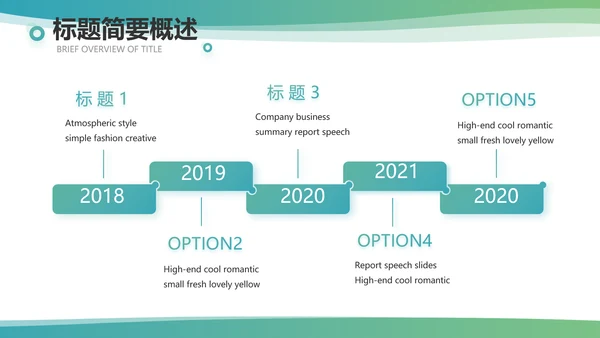 简约大气公司产品介绍宣传通用PPT模板