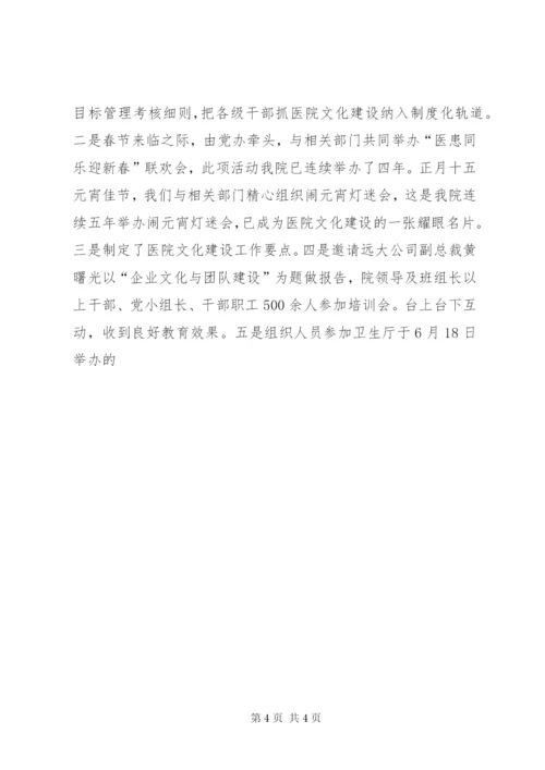 医院党委办公室上半年工作总结 (2).docx