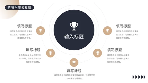 黄色暗色大气前沿房地产项目介绍PPT模板