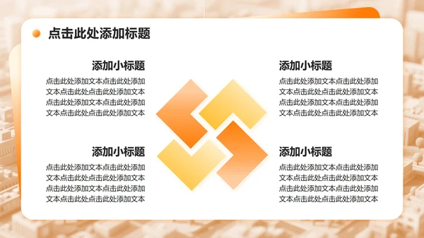 黄色3D简约风行业趋势洞察调研报告PPT模板