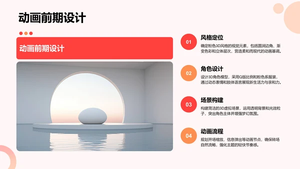 粉色3D风新生自我介绍PPT模板