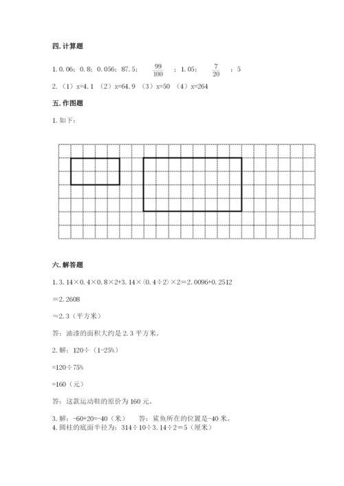 小升初数学期末测试卷【典优】.docx