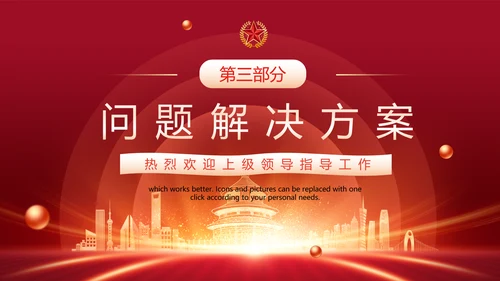 热烈欢迎上级领导指导工作PPT模板
