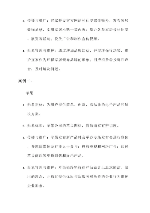 形象管理设计规划方案