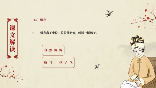 红楼梦之刘姥姥进大观园语文课件PPT模板