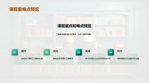 四年级学习路径